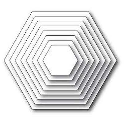 Memory Box Die - Hexagon Layers