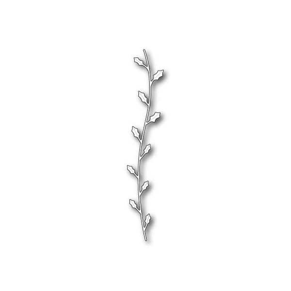 Memory Box Die - Holly Leaf Border