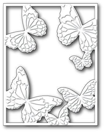 Memory Box Die - Hovering Butterfly Frame 
