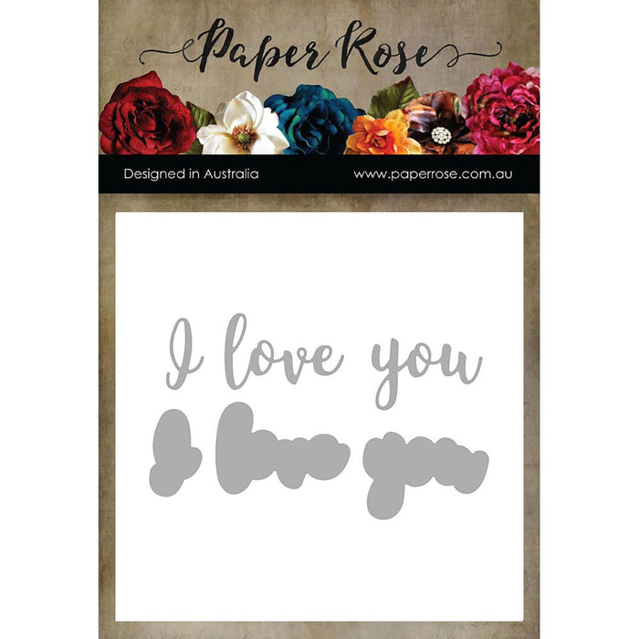 Paper Roses Die - I Love You Layered