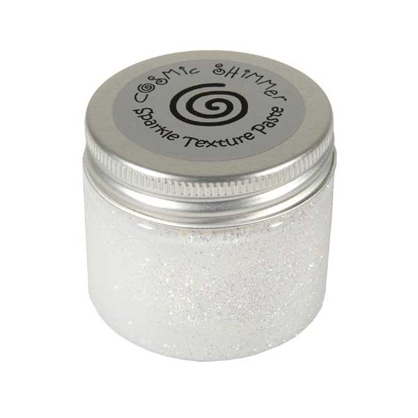 Cosmic Shimmer Sparkle Texture Paste - Icicle Blue Sparkle