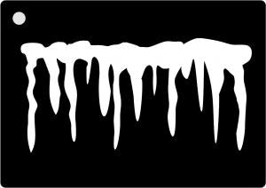 Creative Expressions Mini Stencil - Icicle