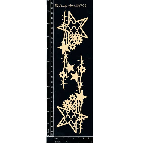 Dusty Attic - Industrial Barbed Stars