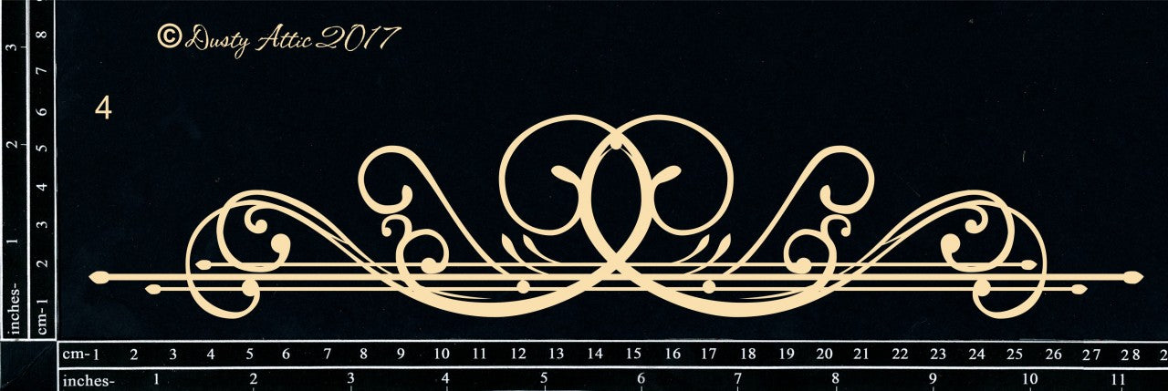 Dusty Attic - Iron Garnish #4