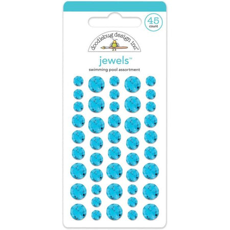 Doodlebug Design Jewels - Swimming Pool
