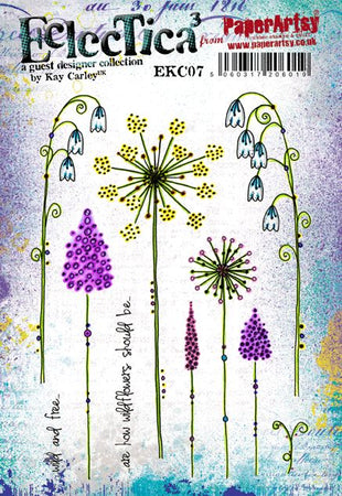 PaperArtsy Stamp Set - Eclectica�� Kay Carley 07