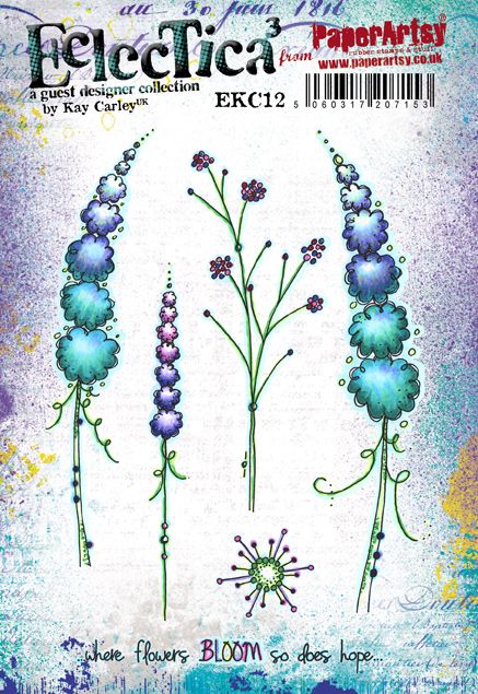 PaperArtsy Stamp Set - Eclectica�� Kay Carley 12