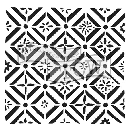 Crafter's Workshop 6x6 Template - Kitchen Tiles