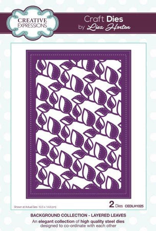 Creative Expressions Craft Die by Lisa Horton - Layered Leaves
