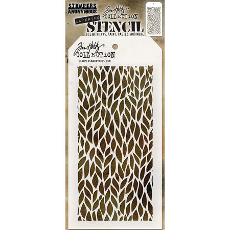 Tim Holtz Layering Stencil - Leafy