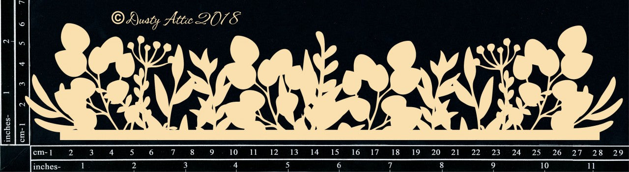 Dusty Attic - Leafy Border #2