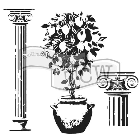 Crafter's Workshop 6x6 Template - Lemontree