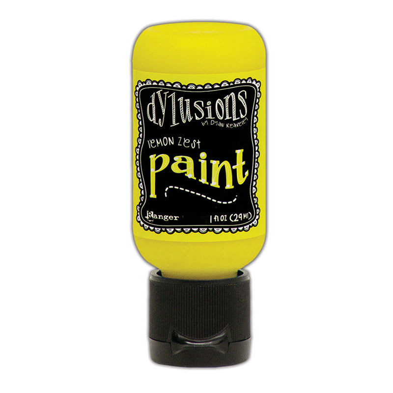 Dylusions 1oz Paint - Lemon Zest