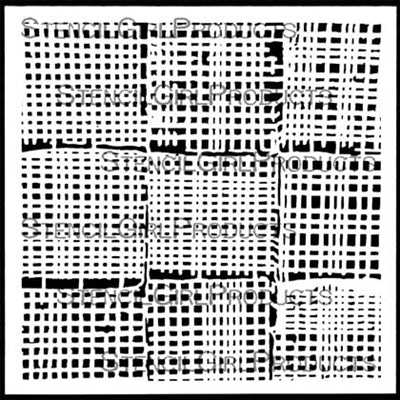 StencilGirl 6x6 Stencil - Letters on Box