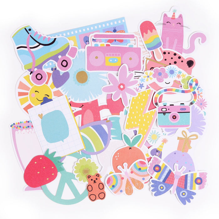 Rosie's Studio Roll With It - Diecut Ephemera