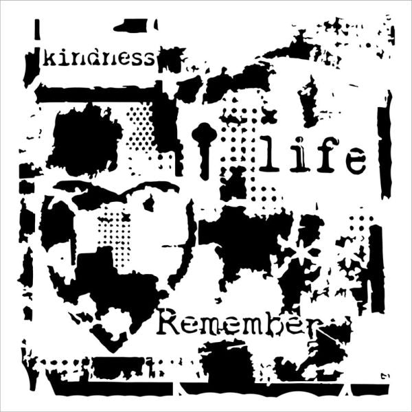 Crafter's Workshop 6x6 Template - Life Remembered
