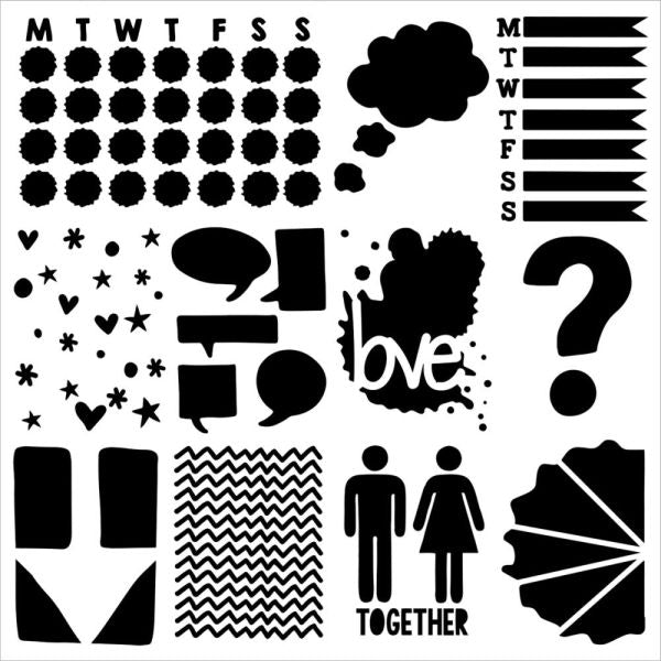 Crafter's Workshop 6x6 Template - Life Tidbits