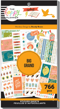 Me & My Big Ideas Happy Planner Sticker Value Pack - Life Is Sweet BIG