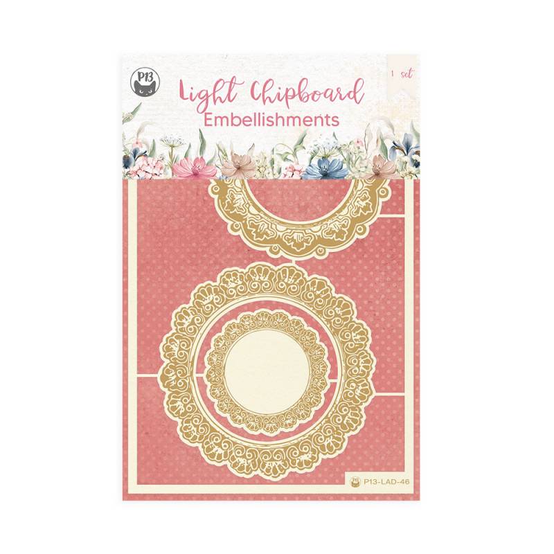 P13 Lady's Diary - Chipboard Embellishments #3