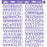 Doodlebug Abigail Alphabet Stickers - Lilac