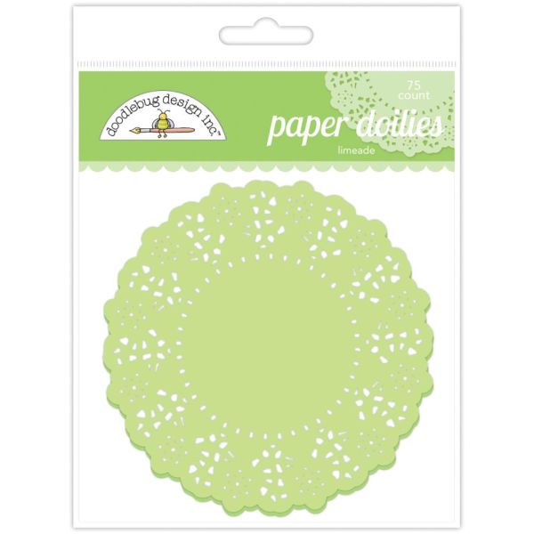 Doodlebug Design Paper Doilies - Limeade