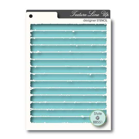 Memory Box Stencil - Line Up