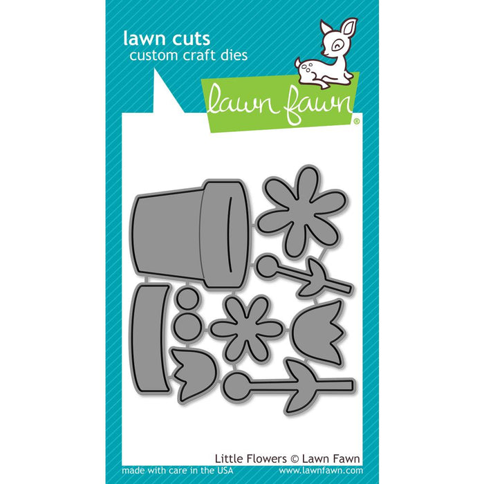 Lawn Fawn Craft Die - Little Flowers