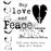 Crafter's Workshop 6x6 Template - Love & Peace