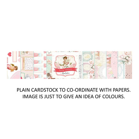 Prima Love Notes - Bazzill Plain Matchmaker Pack