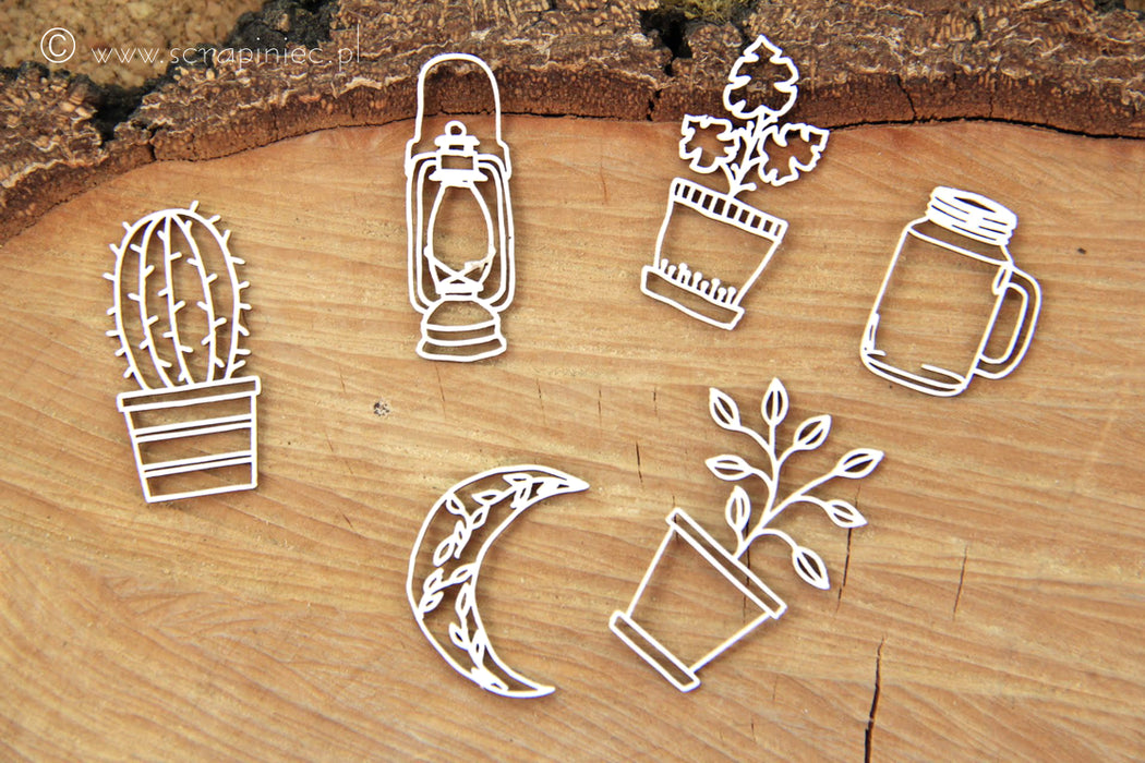 Scrapiniec Chipboard - 5204 Magic Fall Elements 01