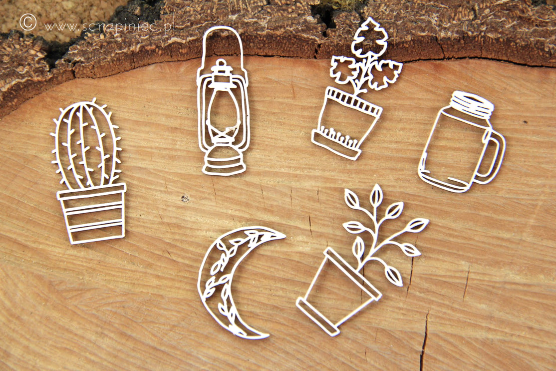 Scrapiniec Chipboard - 5204 Magic Fall Elements 01