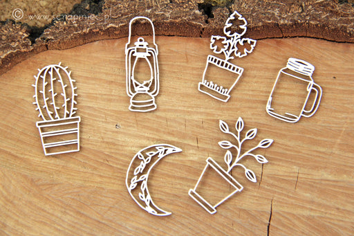 Scrapiniec Chipboard - 5204 Magic Fall Elements 01