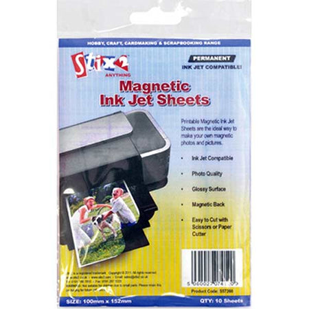 Stix2 Magnetic Ink Jet Sheets