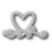 Poppystamps Die - Majestra Heart