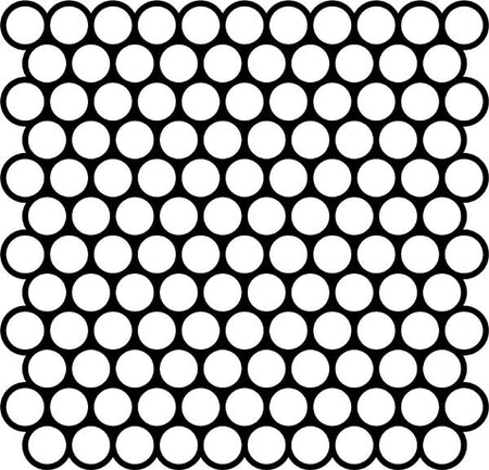 Tando Creative Mask - Grid Round