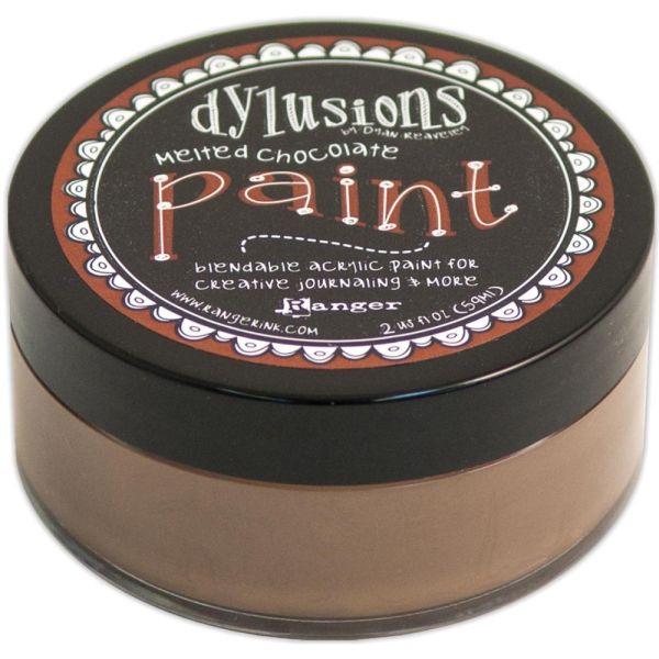 Dylusions Paint - Melted Chocolate