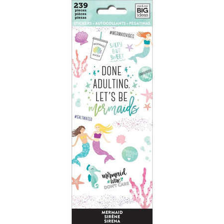 Me & My Big Ideas Stickers - Mermaid
