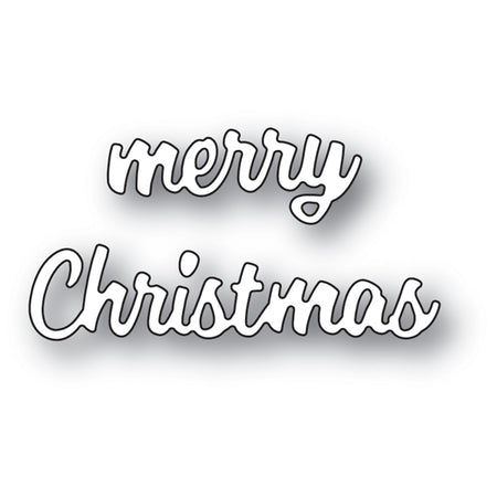 Memory Box Die - Merry Christmas Cheshire Script