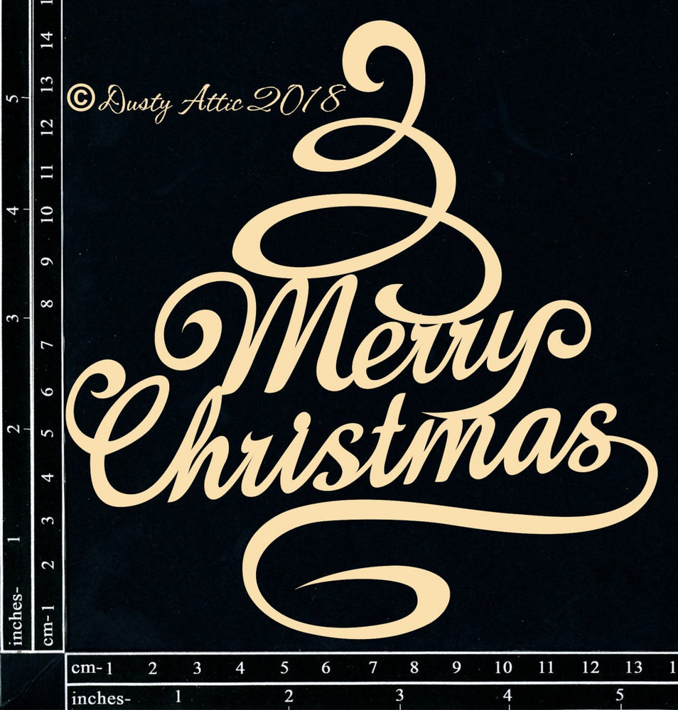 Dusty Attic - Merry Christmas Tree