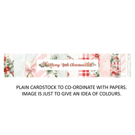 Mintay Papers Merry Little Christmas - Bazzill Matchmaker Pack