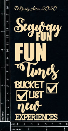 Dusty Attic - Mini Captions #21 Segway