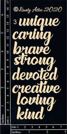 Dusty Attic - Mini Titles #3