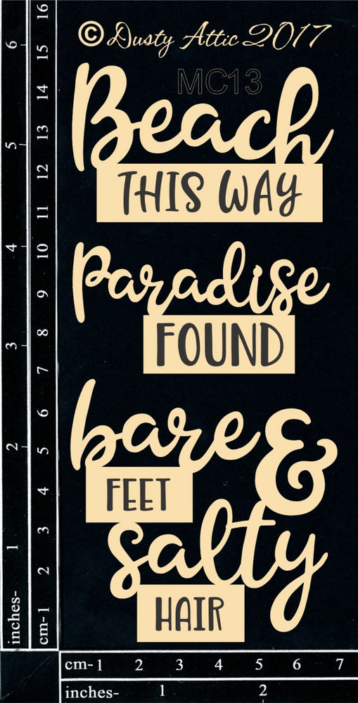 Dusty Attic - Mini Captions #13