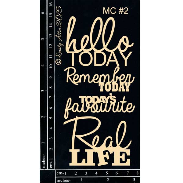 Dusty Attic - Mini Captions #2