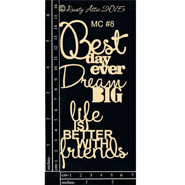 Dusty Attic - Mini Captions #8