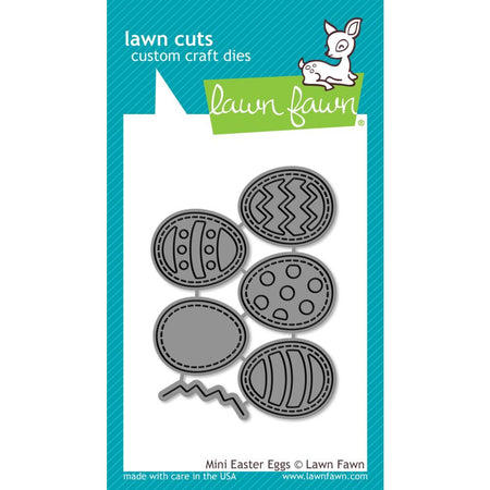 Lawn Fawn Craft Die - Mini Easter Eggs