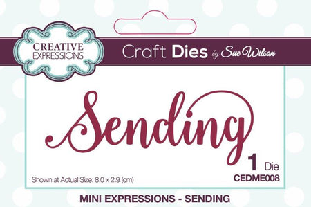 Creative Expressions Mini Expressions Die - Sending