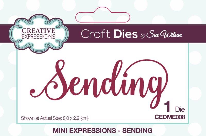 Creative Expressions Mini Expressions Die - Sending