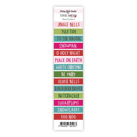 Pretty Little Studio Tinsel Town - Snowflakes Cut-Aparts 