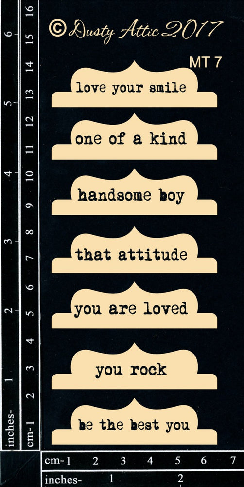 Dusty Attic - Mini Tabs #7